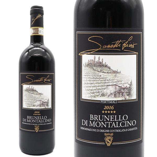ブルネッロ ディ モンタルチーノ ペルティマリ 2016 オーク樽驚異の36ヶ月熟成＆瓶熟成6ヶ月計42ヶ月熟成 ペルティマーリ DOCG
