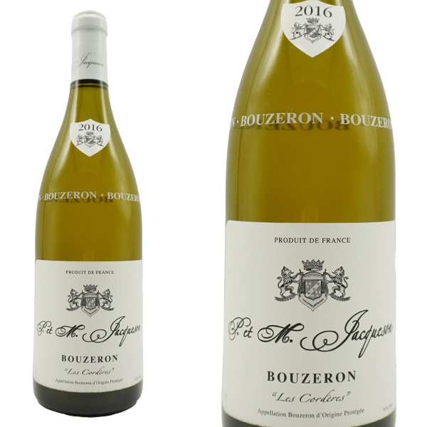 ブーズロン レ コルデール 2016 ドメーヌ P＆M(ポール＆マリー )ジャクソン元詰 樽醗酵＆樽10ヶ月 AOCブーズロン アリゴテ ブラン