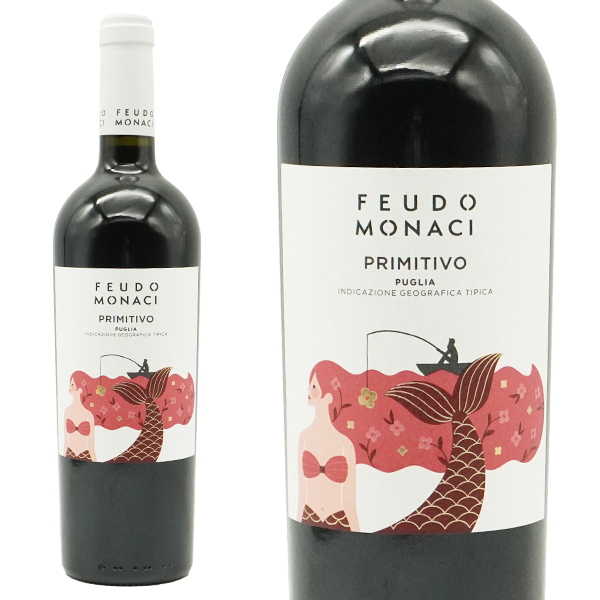 プリミティーヴォ プーリア ロッソ 2023 フェウド モナチ【eu_ff】