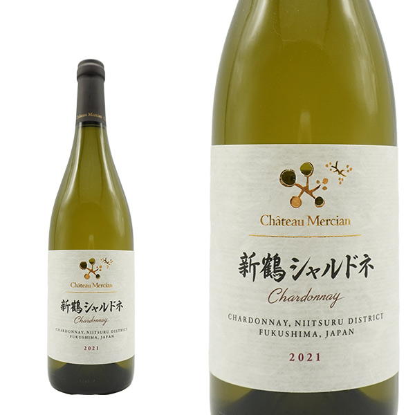 シャトー・メルシャン 新鶴シャルドネ 2021年 (日本 白ワイン)