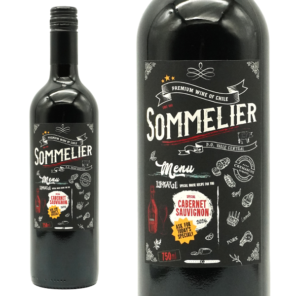 クレマスキ フルロッティ ソムリエ カベルネ ソーヴィニヨン 2024 クレマスキ フルロッティ社 DOセントラルヴァレー 赤 ミディアムボディ