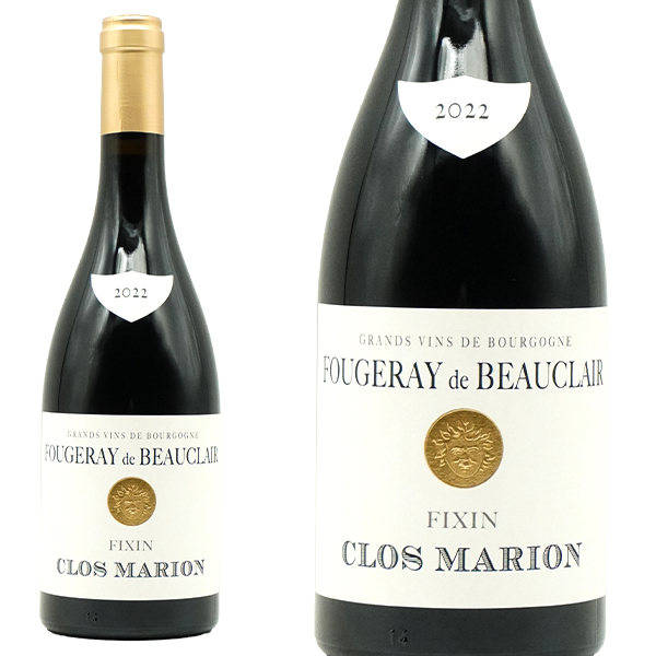 フィサン ルージュ クロ マリオン 2022 蔵出し作品 ドメーヌ フージュレイ ド ボークレール元詰 自然派 正規品 重厚ボトル 年産5150本のみ