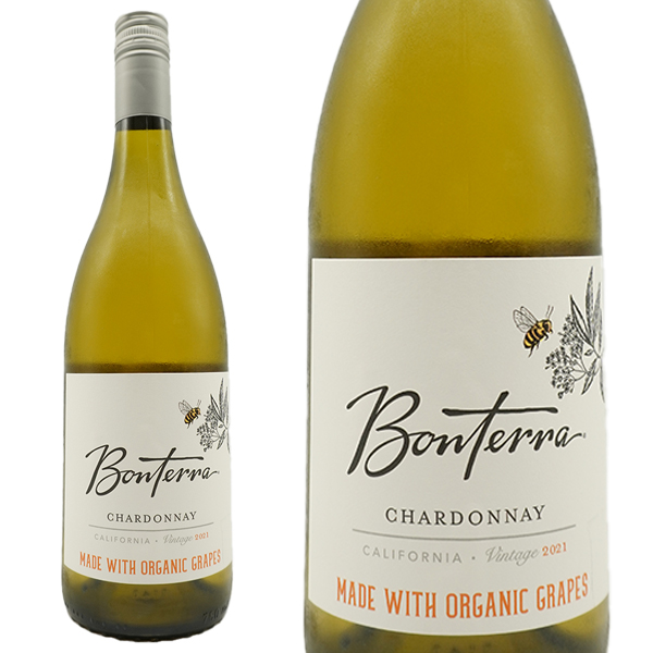 ボンテッラ オーガニック シャルドネ 2021 年 ボンテッラ オーガニック ヴィンヤード カリフォルニア メンドシーノ カウンティ AVAメンドシーノ 13.5%