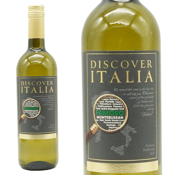 ディスカバー イタリア ファモーゾ ルビコーネ 2023 テッレ チェヴィコ社 イタリア エミリア ロマーニャ IGTルビコーネ 白 辛口 750ml