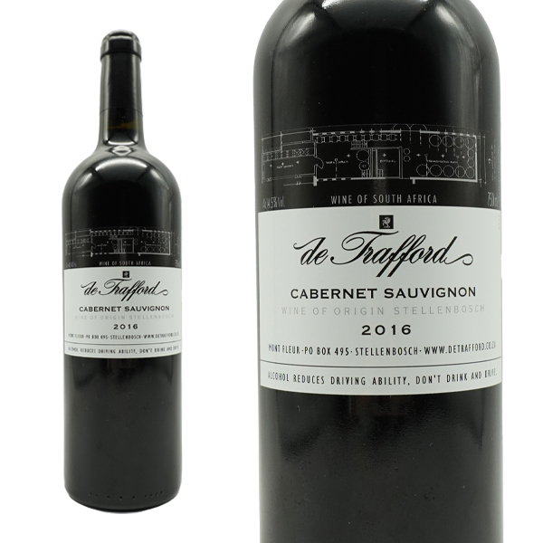 ド トラフォード カベルネ ソーヴィニヨン 2016 フレンチオーク樽のバリック(小樽)100%&驚異22ヶ月熟成 ド トラフォード ワインズ 正規品