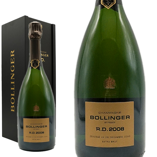 【豪華木箱入】ボランジェ シャンパーニュ『R.D.』ミレジム 2008 エクストラ ブリュット AOCミレジム シャンパーニュ 正規代理店輸入品