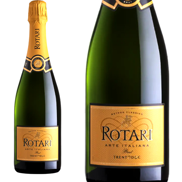 ロータリ ブリュット N.V シャンパン方式 (瓶内二次発酵)トレントD.O.C. ベルリン ワイン トロフィー2024年金賞受賞