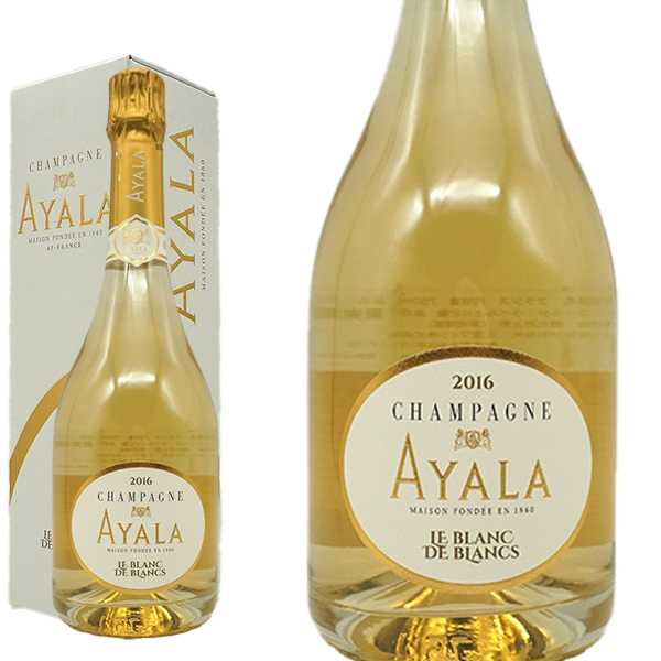 【箱入】アヤラ シャンパーニュ ル ブラン ド ブラン ミレジム 2016 (メゾン アヤラ) 正規代理店輸入品 オリジナルラッピング仕様 750ml