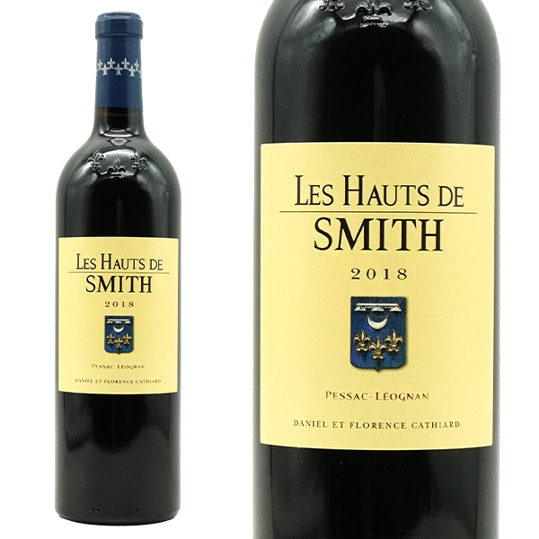 レ オー ド スミス 2018 オーク樽14ヶ月熟成  (シャトー スミス オー ラフィットの2ndラベル)  AOCペサック レオニャン 赤 辛口