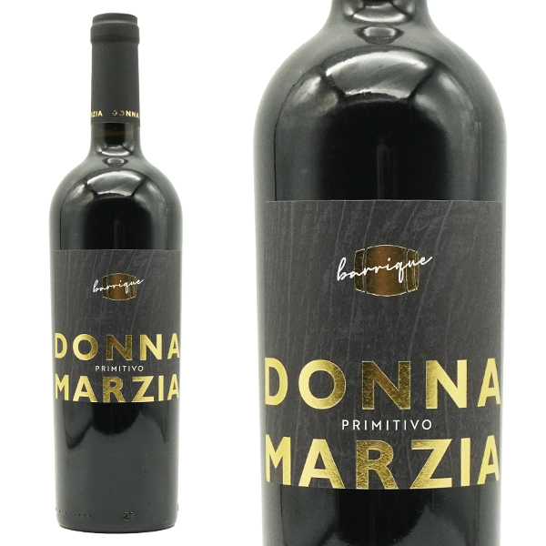 ドンナ・マルツィア プリミティーヴォ 2024年 コンティ・ゼッカ 750ml (イタリア 赤ワイン)