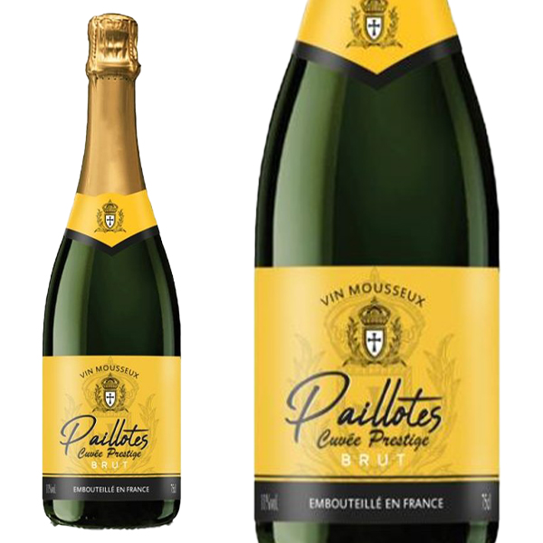 パピヨット キュヴェ プレステージ ヴァン ムスー スロール サルデ社 フランス産スパークリングワイン 白 辛口 750ml 11％