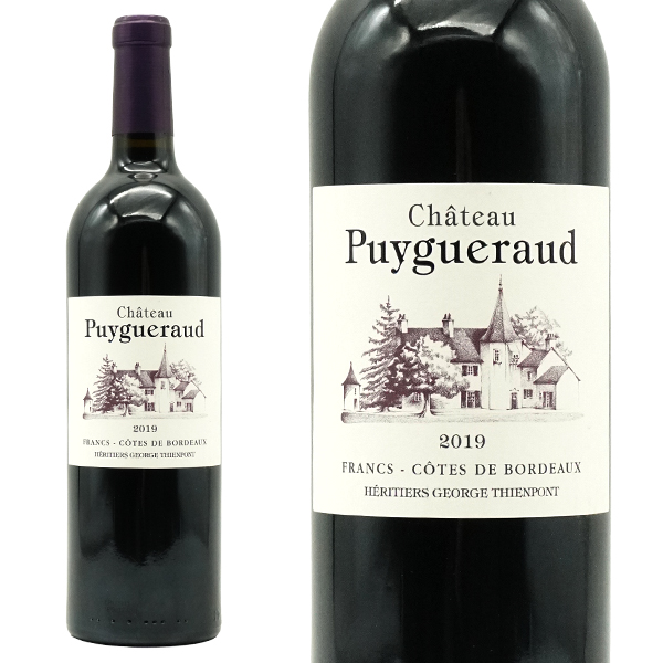 シャトー ピュイゲロー (ピュイグロー) 2019 ニコラ ティエンポン家元詰 赤 フルボディ ジェームス サックリング驚異の93点＆デカンタ92点