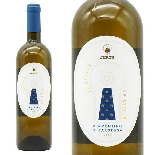 ルチェアン レ ステッレ ヴェルメンティーノ ディ サルデーニャ 2023 アンティキ ポデリ イェルツ社 ヴェルメンティーノ種100％ 白 辛口
