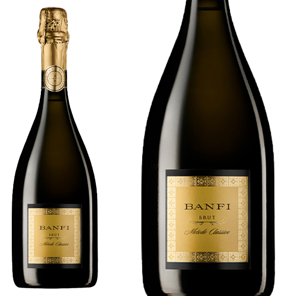 バンフィ ブリュット メトド クラッシコ 蔵出し品 カステッロ バンフィ社元詰 正規代理店輸入品 スパークリング 泡 750ml シャンパン製法