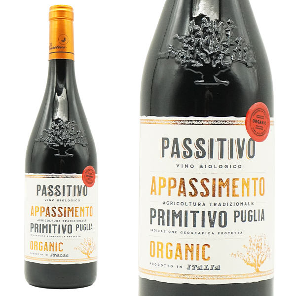 パッシティーヴォ プリミティーヴォ ビオロジコ 2022 カンティーネ パオロレオ元詰 I.G.P.プーリア アルコール度数14％