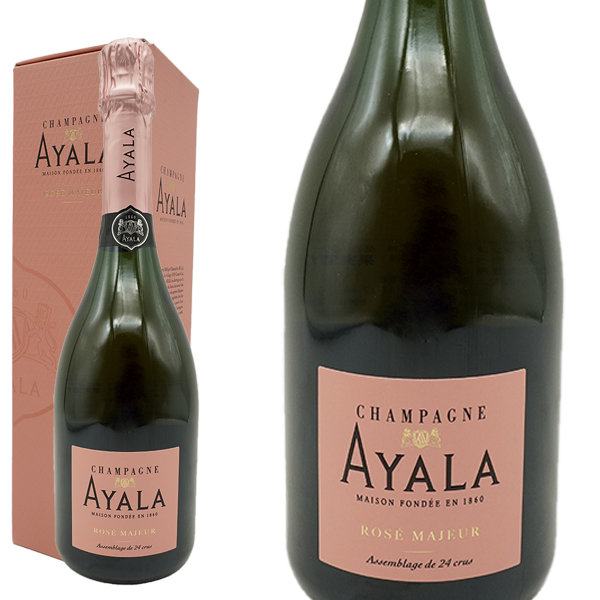【箱入】アヤラ シャンパーニュ ロゼ マジュール ブリュット (メゾン アヤラ) 正規代理店輸入品 AOCロゼ シャンパーニュ