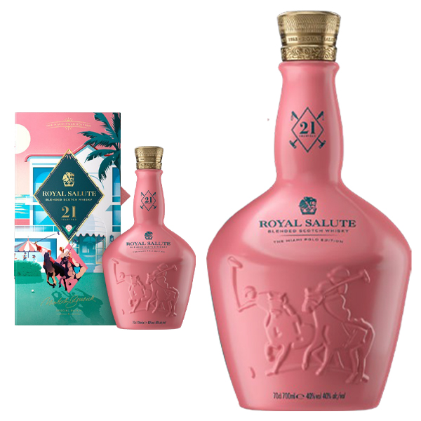 【正規品 箱入】ローヤルサルート 21年 マイアミ ポロ エディション ブレンデッド スコッチ ウイスキー 700ml 40%