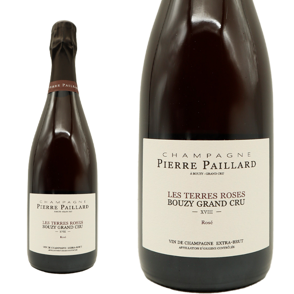 ピエール パイヤール シャンパーニュ グラン クリュ 特級 ブージィ ロゼ レ テール ローズ NV(2018) 自然派 ビオディナミ&ビオロジック