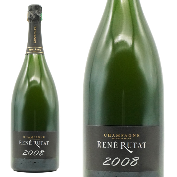 【大型ボトル】ルネ リュタ シャンパーニュ プルミエ クリュ 一級 ブラン ド ブラン ブリュット ミレジム 2008 蔵出し限定作品 ルネ リュタ家