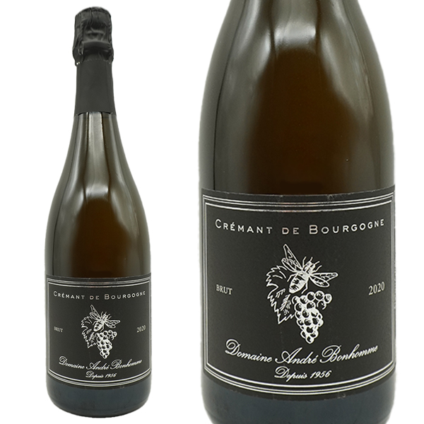 クレマン ド ブルゴーニュ ブリュット ブラン ド ブラン 2020 ドメーヌ アンドレ ボノーム元詰 ブラン ド ブラン AOCクレマン ド