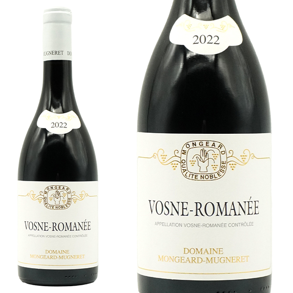 ヴォーヌ ロマネ 2022 ドメーヌ モンジャール ミュニュレ元詰 蔵出し品 AOCヴォーヌ ロマネ