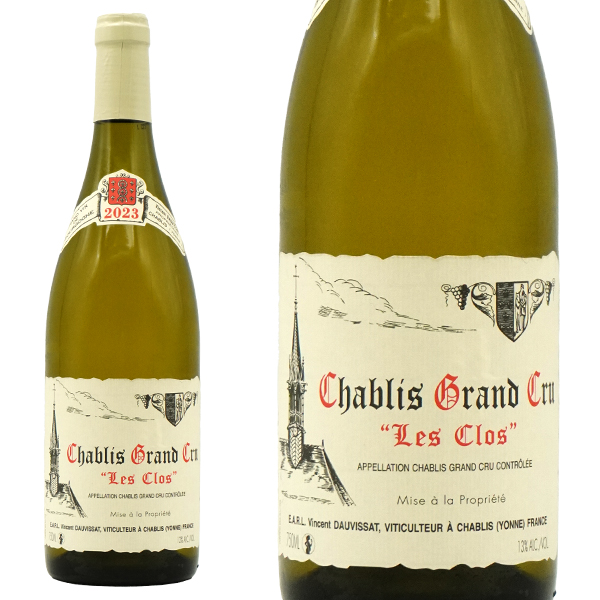 【お1人様1本限り】シャブリ グラン クリュ レ クロ  2023 ドメーヌ ヴァンサン ドーヴィサ元詰 蔵出し品 (正規品)