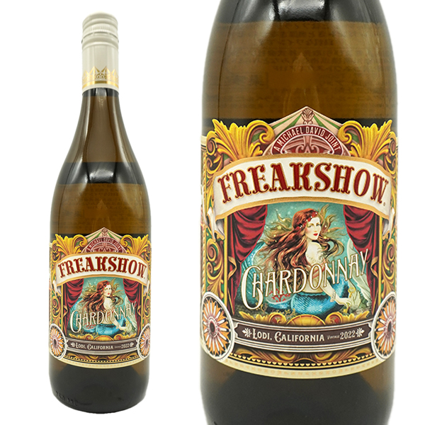 フリークショー シャルドネ 2022 マイケル デイヴィッド ワイナリー カリフォルニア AVA ローダイ