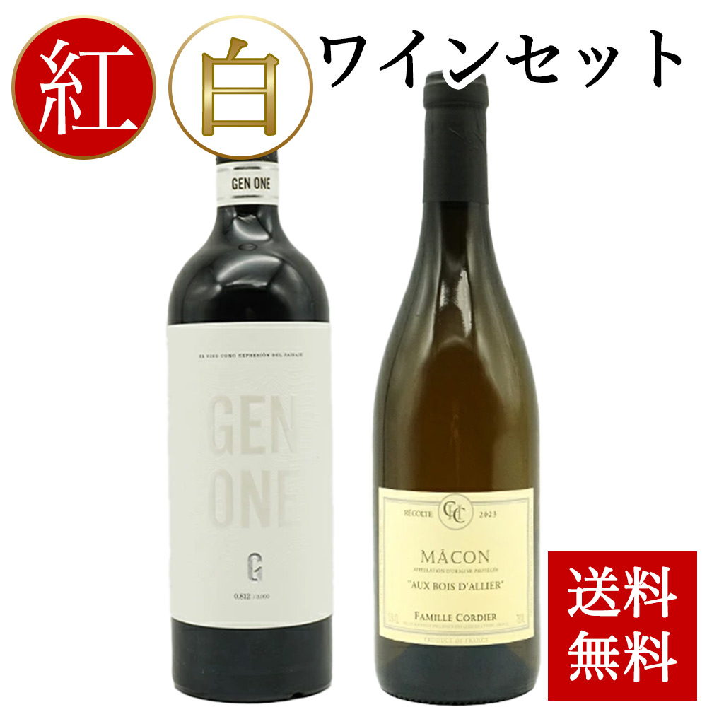 【送料無料 お中元 夏ギフト】感謝の気持ちを込めて!紅白ワインセット A