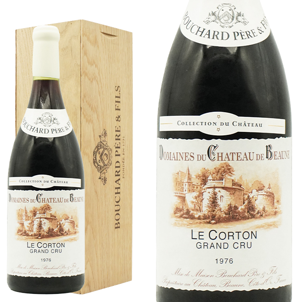 【大型マグナム 豪華木箱入り】ル コルトン グラン クリュ 特級 コレクシオン デュ シャトー 1976 ドメーヌ ブシャール ペール エ フィス元詰