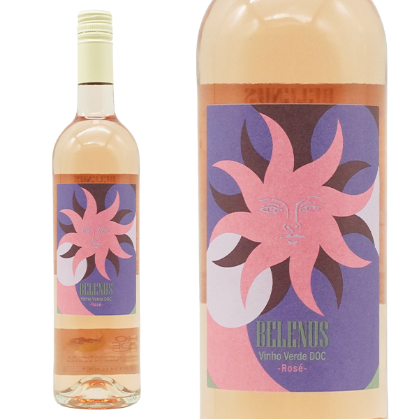 ベレヌス ヴィーニョ ヴェルデ ロゼ 2024 キンタ ダス アルカス 緑のワイン ロゼ 辛口 微発泡 ヴィーガン認証ワイン アルコール度数11%