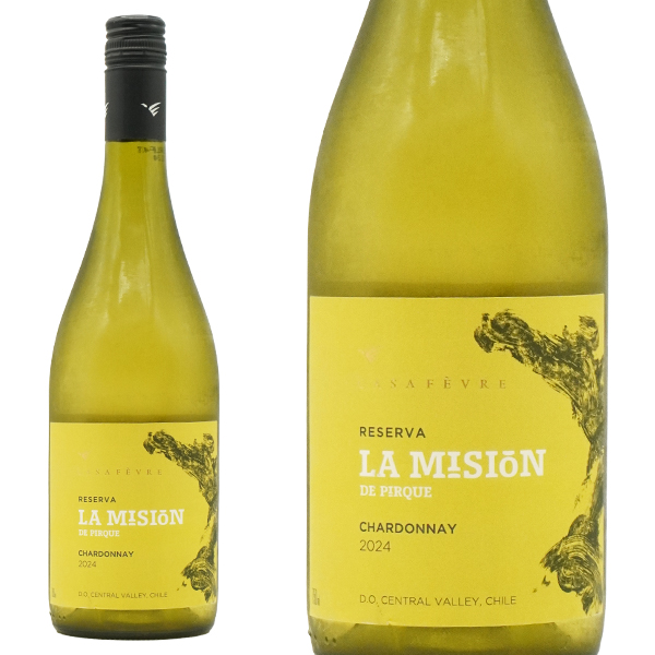 ラ ミシオン デ ピルケ シャルドネ レセルバ 2024 ヴィーニャ ウィリアム フェーヴル チリ D.O マイポ ヴァレー 白ワイン 750ml