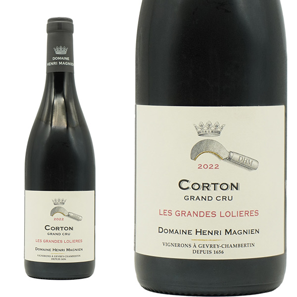 コルトン グラン クリュ 特級 レ グランド ロリエール 2022 蔵出し限定輸入品 ドメーヌ アンリ マニャン元詰 赤ワイン フルボディ