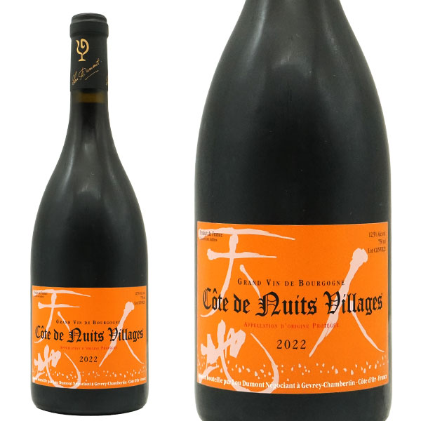コート ド ニュイ ヴィラージュ ルージュ 2022 セラー出し ルー デュモン (仲田晃司氏) AOCコート ド ニュイ ヴィラージュ 正規品