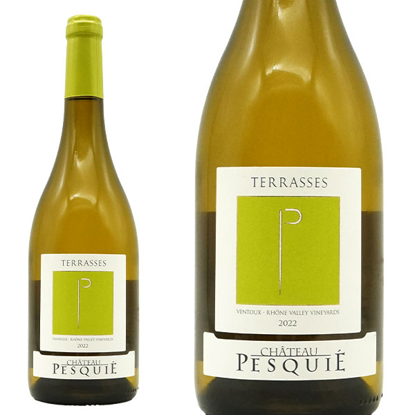シャトー ペスキエ キュヴェ テラッセ ブラン 2022 IGP メディテラネ フランス ローヌ 白ワイン ワイン 辛口 (シャトー ペスキエ キュヴェ テラッセ ブラン)