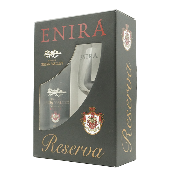 【ロゴ入り大型グラス付特別セット】エニーラ レゼルヴァ 2016 ドメーヌ ベッサ ヴァレー ワイナリー元詰  ブルガリア パザルジク州