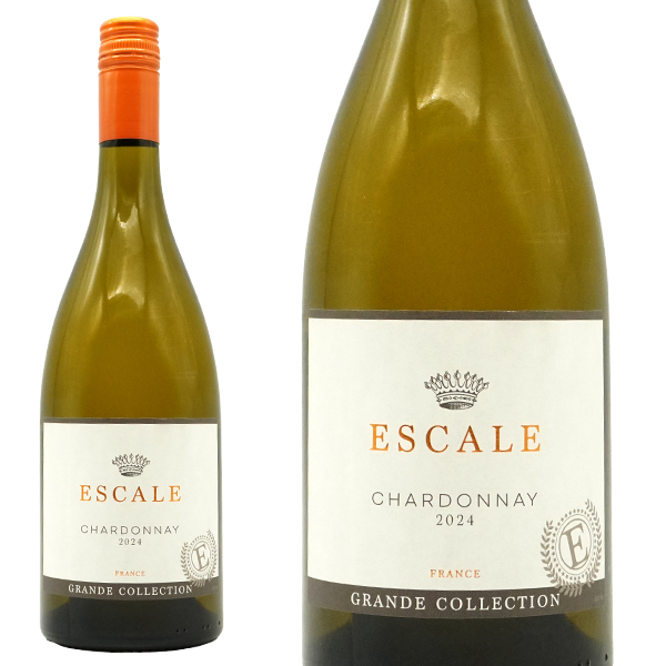 エスカル シャルドネ 2024 シャルドネ100% 一部フレンチオーク樽で6ヵ月熟成 エスカル社(LGI) ラングドック ルーション フランス