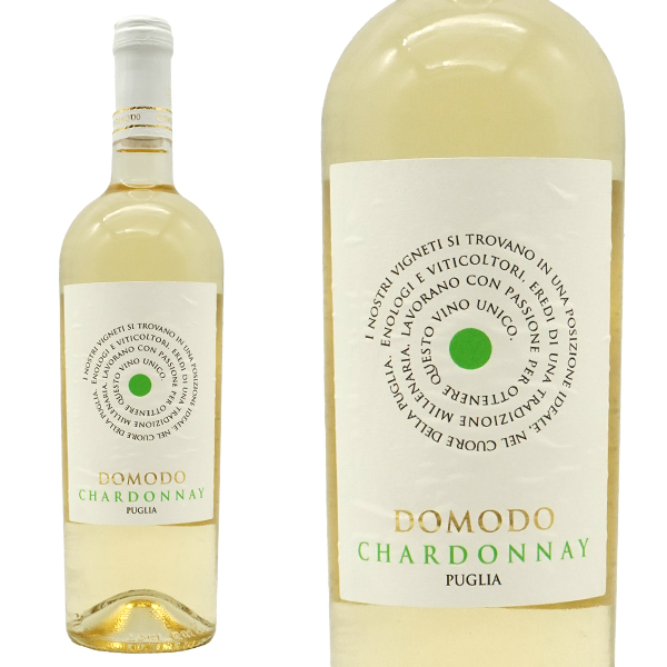 ドモード シャルドネ 2024 カンティーナ エ オレイフィーチョ ソシアーレ プーリアI.G.P. 白 辛口