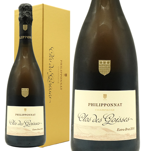 【豪華箱入】フィリポナ シャンパーニュ クロ デ ゴワセ (モノポール) ミレジム 2014 フィリポナ社 AOCヴィンテージ 正規代理店輸入品