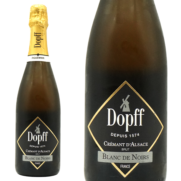 クレマン ダルザス ブリュット ブラン ド ノワール ミレジメ 2021 年 (瓶内二次発酵 シャンパン方式) ドップ オ ムーラン 正規品