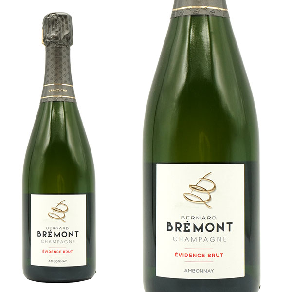 ベルナール ブレモン エビデンス ブリュットシャンパーニュ グラン クリュ 特級 アンボネイ特級100% 生産者元詰 RM AOCシャンパーニュ 自然派