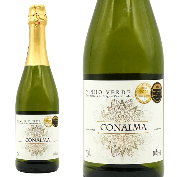 コナルマ ヴィーニョ ヴェルデ スパークリング NV カーサ ダ フォンテ ペケーナ元詰 ポルトガル ダブルゴールド (金賞) 受賞酒 白 辛口