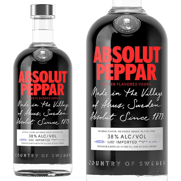 アブソルート  ウォッカ  ペッパー  40％  750ml  正規品  家飲み