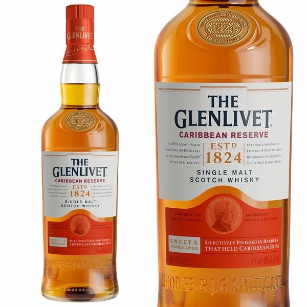 【正規品】ザ グレンリヴェット カリビアン リザーブ シングル モルト スコッチ ウイスキー 700ml 40%