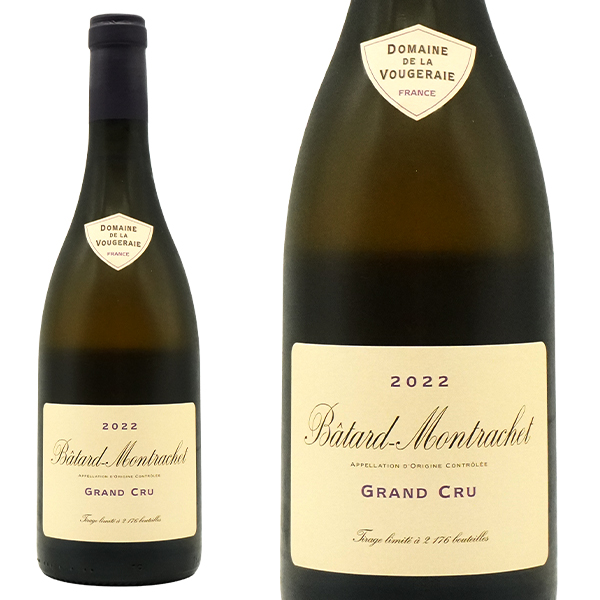 バタール モンラッシェ グラン クリュ 特級 2022 超限定蔵出し品 ドメーヌ ド ラ ヴージュレー元詰 自然派 年産わずか2176本のみ 正規品