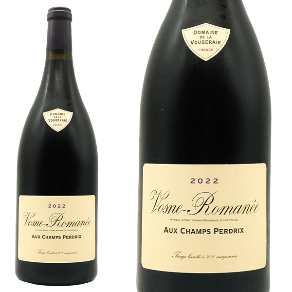 【大型ボトル】ヴォーヌ ロマネ オー シャン ペルドリ 2022 蔵出し品 ドメーヌ ド ラ ヴージュレー元詰 自然派 正規品 マグナム 1500ml