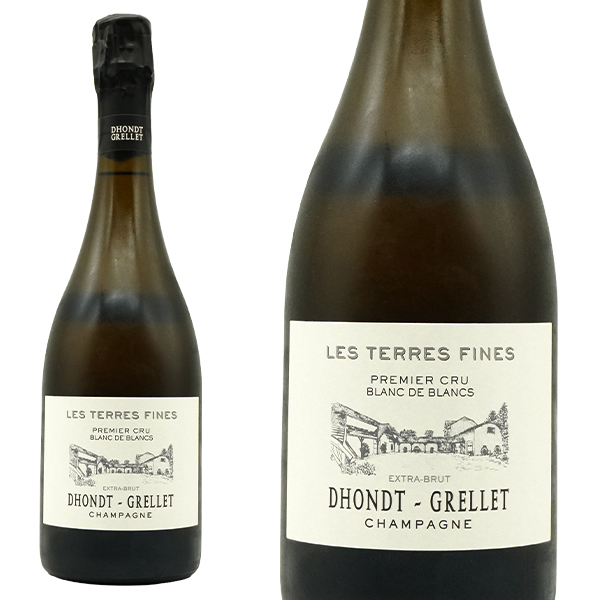 ドント グルレ シャンパーニュ プルミエ クリュ レ テール フィーヌ (2021) EX ブリュット ブラン ド ブラン 超限定輸入品 自然派