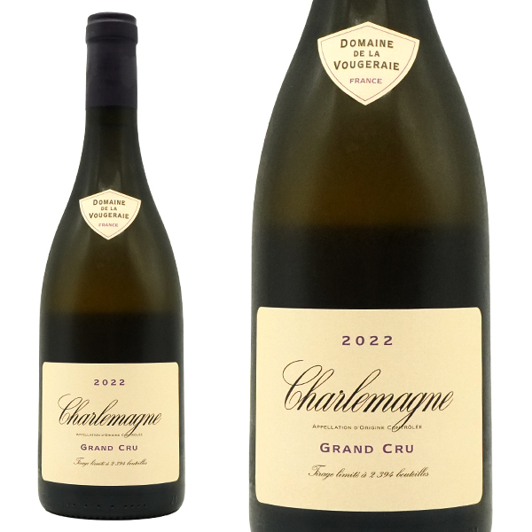 シャルルマーニュ (コルトン シャルルマーニュ)  グラン クリュ 特級 白 2022 蔵出し品 ドメーヌ ド ラ ヴージュレー元詰 自然派