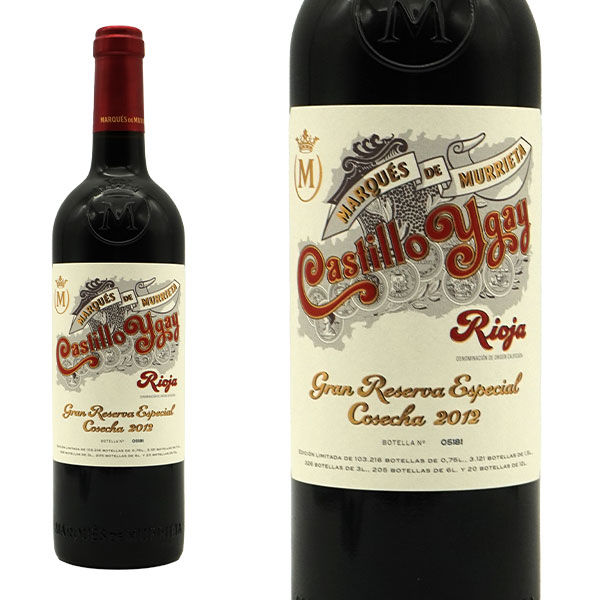 マルケス デ ムリエタ カスティーリョ イガイ グラン レセルバ エスペシャル 2012 蔵出し品 マルケス デ ムリエタ 赤 辛口 スペイン
