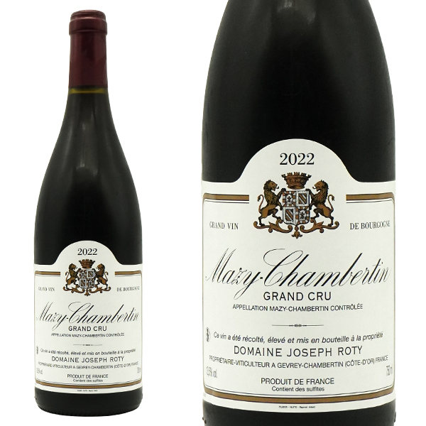 マジ シャンベルタン グラン クリュ 特級 2022 蔵出し限定品 ドメーヌ ジョセフ ロティ元詰 ワインアドヴォケイト誌驚異の95点