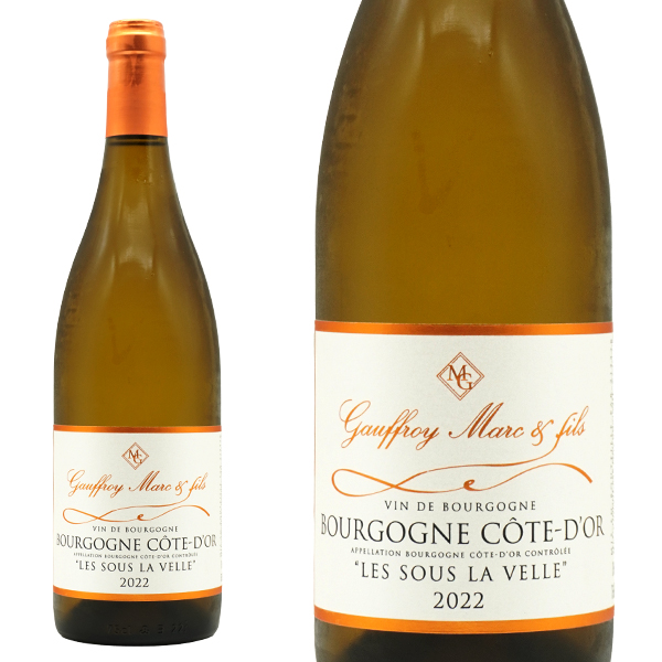 ブルゴーニュ ブラン スー ラ ヴェル 2022 蔵出し作品 ドメーヌ マルク ゴーフロワ元詰 AOCブルゴーニュ ブラン 白 辛口 フランス